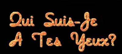Qui suis-je...?